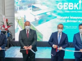 gebkim opet akaryakit istasyonu hizmete acildi