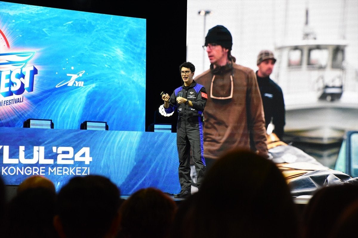 TEKNOFEST 2023'te Astronot Atasever Gençlerle Buluştu